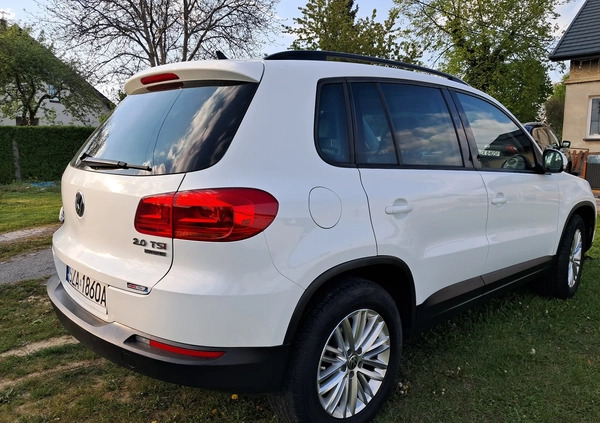 Volkswagen Tiguan cena 60900 przebieg: 109000, rok produkcji 2015 z Zawiercie małe 326